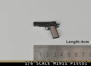 1/6 Skali żołnierzy akcesoria miniaturowy pistolet broń model nadaje się 12 cal(ów) Kreska