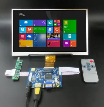 10,1 Cali 1024*600 Ekran LCD TFT Monitor Sterownik Karty Sterowania HDMI Zgodny z VGA AV Dla Lattepanda, Raspberry Pi