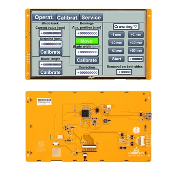 4,3-10,1 cali HMI Szeregowy TFT LCD moduł z ekranem dotykowym + oprogramowanie + Program do projektu Arduino ESP32 i zastosowań przemysłowych