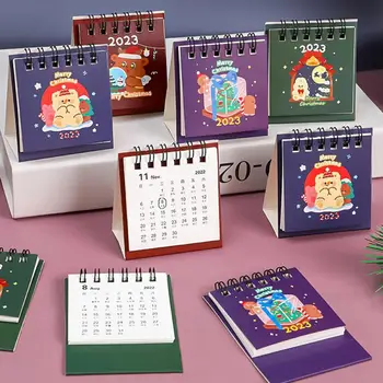 4 Style Praktyczny Kalendarz odliczania 2023 Roku z płynnym pisaniem Świąteczny Kalendarz Mini do Szkoły