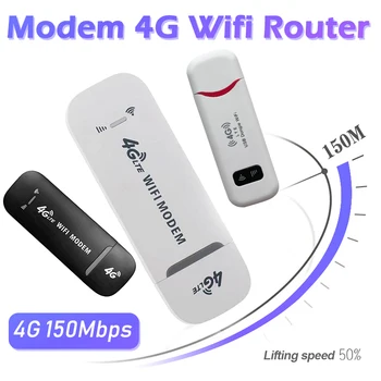 4G LTE Bezprzewodowy Klucz USB Mobile Modem Szerokopasmowy 150 Mb/s, memory Stick, Karta Sim, Bezprzewodowy Router, USB 150 Mb/s, Modem, Kij do Domowego Biura