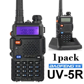 5 W Przenośny radio Baofeng UV-5R 10 km Oryginalny przenośny radio baofeng producenci sprzedają UV-5r 5 W высокомощная przenośny radio Radio