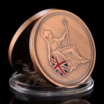 Brytyjski Karabin SA80 Pamiątkowe Monety Z Brązu Pokryte Kolekcjonerskiej Sztuka Wojskowe Fani Kolekcjonerskiej Deluxe Broń Pamiątkowa Moneta