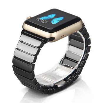 Ceramiczny Pasek do zegarka Apple Watch 6 5 4 3SE 40 mm 44 mm 42 mm Inteligentne Bransoletki do Zegarków, Paski do zegarków dla mc Ultra 49 mm 8 7 45 mm 41 mm