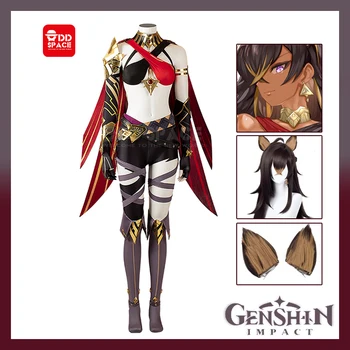 Dehya cosplay Genshin impact cosplay kostium Sumeru genshin 3.0 wersja. Дехья peruka damska, seks garnitur prezenty na imprezę na Halloween
