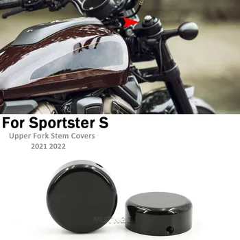 Dla Sportster S 1250 Nowe Akcesoria Motocyklowe Górne Pokrywy Trzonu Widelca Czarne Do Sportsters1250 RH 1250 RH1250 S 2021 2022