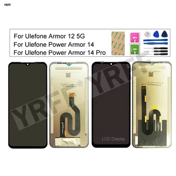 Dla Ulefone Armor 12 5G ekrany LCD Do Ulefone Power Armor 14 Pro wyświetlacz LCD + ekran dotykowy Digitizer kompletny 6,52 