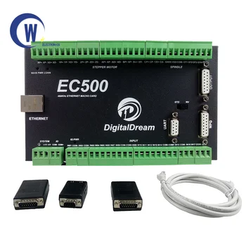 EC500 Mach3 CNC Ethernet Kontroler Ruchu EC500 460 khz 3/4/5/6 Środkowa Karta Sterowania Ruchem dla Frezarki