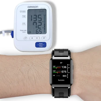 inteligentny zegarek z gazowej rtęci, męskie zegarek, termometr, Monitor pracy serca, sen, oddychanie ludzi starszych, elektroniczne