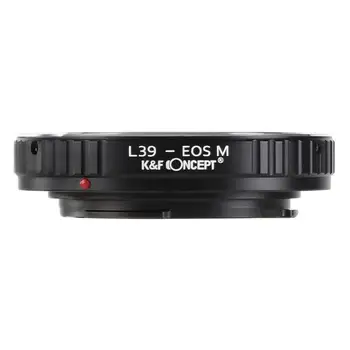 K & F Concept Adapter do mocowania obiektywu Leica L39 M39 z mocowaniem śrubowym obiektywu do беззеркальным aparatów Canon EOS M EF-M Canon M M6 M2 M3 M5 M10