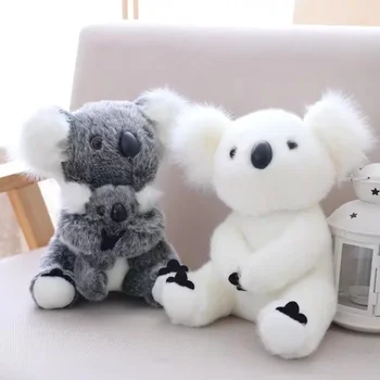 Kawaii Misie Koala Pluszowe Zabawki Miękkie Zwierzęta Lalka Mama Dla Małych Dzieci Prezenty Dla Dzieci Na Urodziny Domowy Wystrój Pokoju