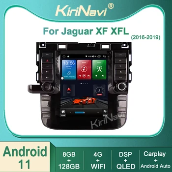 Kirinavi Dla Jaguar XF 2016-2020 Android 11 Samochodowy Radio DVD Multimedialny Odtwarzacz wideo Radio Stereo Automatyczna, Nawigacja GPS, 4G DSP BT