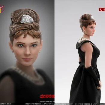 MCCTOYS 1/12 Model do Modelowania Głowy Audrey Hepburn MCC030A Do 6 