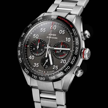 Nowe Oryginalne Markowe Kwarcowy Zegarek Dla Mężczyzn, Klasyczne Wielofunkcyjny Zegarek Carrera, Biznesowe Zegarek Chronograf, Automatyczna Data, Zegar AAA