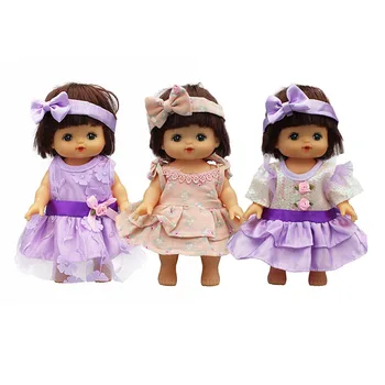 Nowy Piękny Zestaw dla 25-centymetrową Lalki Mellchan Baby Doll Odzież i Akcesoria dla Lalek
