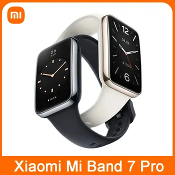 Nowy Xiaomi Mi Band 7 Pro Inteligentny Bransoletka AMOLED Ekran GPS Tlenu Bransoletka Fitness Wodoodporny Xiaomi Smart Band 7 Pro