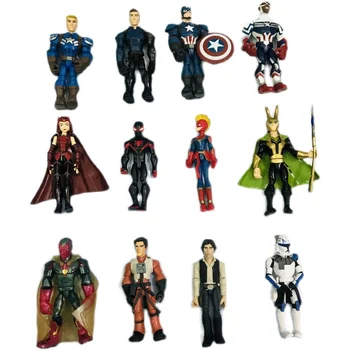 Oryginalna Figurka Marvel Avengers Gwiezdne Wojny 3,75 Cm Ruchomy Model Rzadkie Wyszły z druku Zabawki