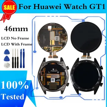 Oryginalny Huawei Watch GT GT1 wyświetlacz LCD ekran Dotykowy Digitizer Huawei Watch GT1 46 mm FTN-B19 LCD