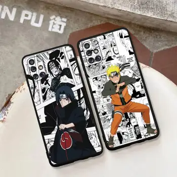 Popularne Anime Uchiha Itachi Uzumaki Naruto Etui Do telefonu Samsung Galaxy Note 20 Ultra 7 8 9 10 Plus lite M31S M30S M51 M21 Etui
