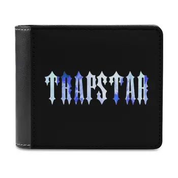 Projekt logo Trapstar London, Skórzane Portfele, Męski Portfel, karty Kredytowe, surduty wizytowe, Wysokiej jakości Portfel, jego Tajny Modny