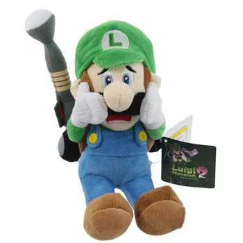 Przełącznik Gry Luigi Mansion Super Luigi 17 cm Pluszowe Lalki Zabawki wypchane Zabawki i Prezenty dla Dzieci