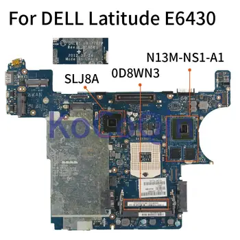 Płyta główna do laptopa DELL Latitude E6430 płyta główna laptopa CN-0D8WN3 0D8WN3 QAL81 LA-7782P SLJ8A N13M-NS1-A1 DDR3