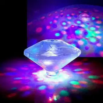 RGB Pływający pod wodą światło Zatapialne Oprawa LED do Dyskoteki, Imprezy, Świecące Show, Basen, Wanna z hydromasażem, Spa-Lampa, Lampa Do pokoju Dziecięcego Wanny