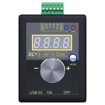 Ręczny Analogowy Generator Sygnałów Prądu, napięcia 0-10 v/0-4-20 ma z Kalibratorem Symulatora Akumulatora