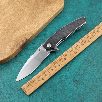 Składany nóż Kesiwo KH06 Black Shark D2 ostrze G10 uchwyt Jakość otwarty/kemping/taktyczna/nóż do przetrwania EDC myśliwski narzędzia ręczne