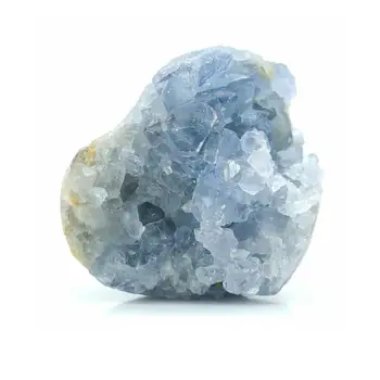 Wzór klastra Целестита otwory лазурита кианита niebieski krystaliczny naturalny niebieski krystaliczny mineralny Dla próbki dekoracji mineralnego